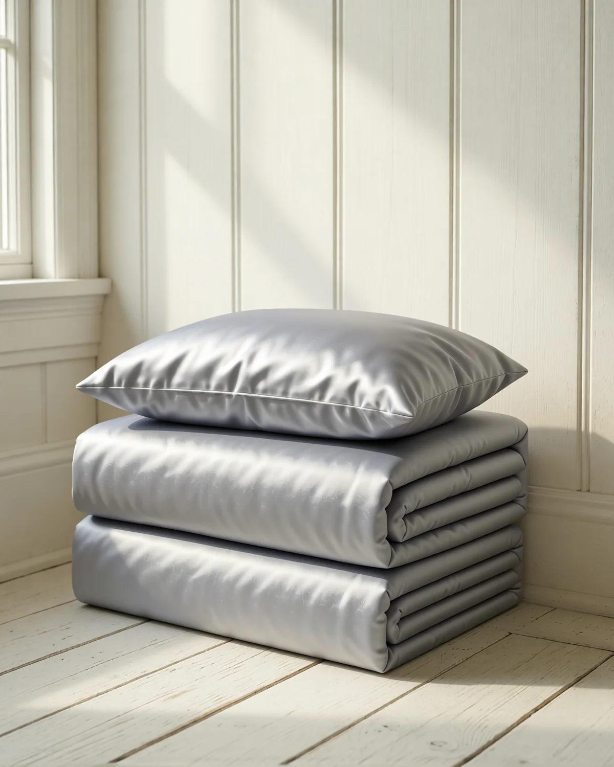 Sateen Sheet Set, Queen, 4 piece
