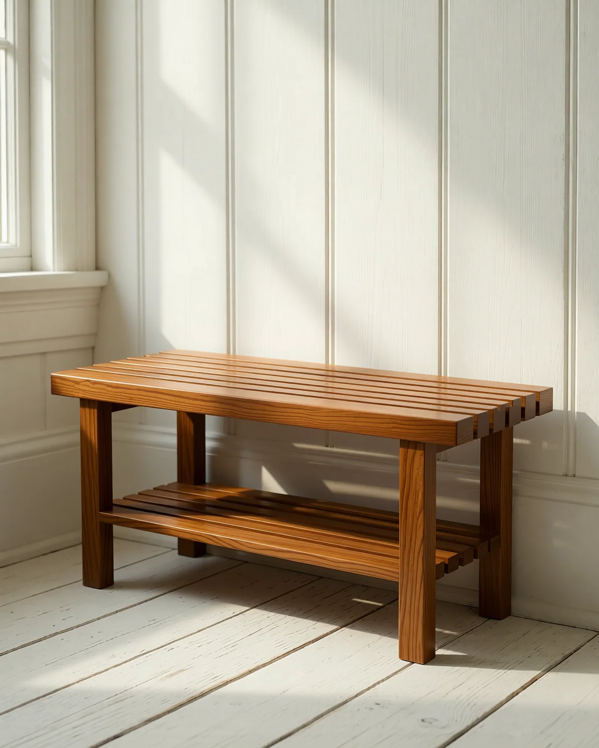 Teak Shower Bench, 24 in